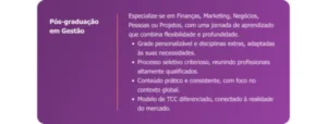 Pós-Graduação em Gestão